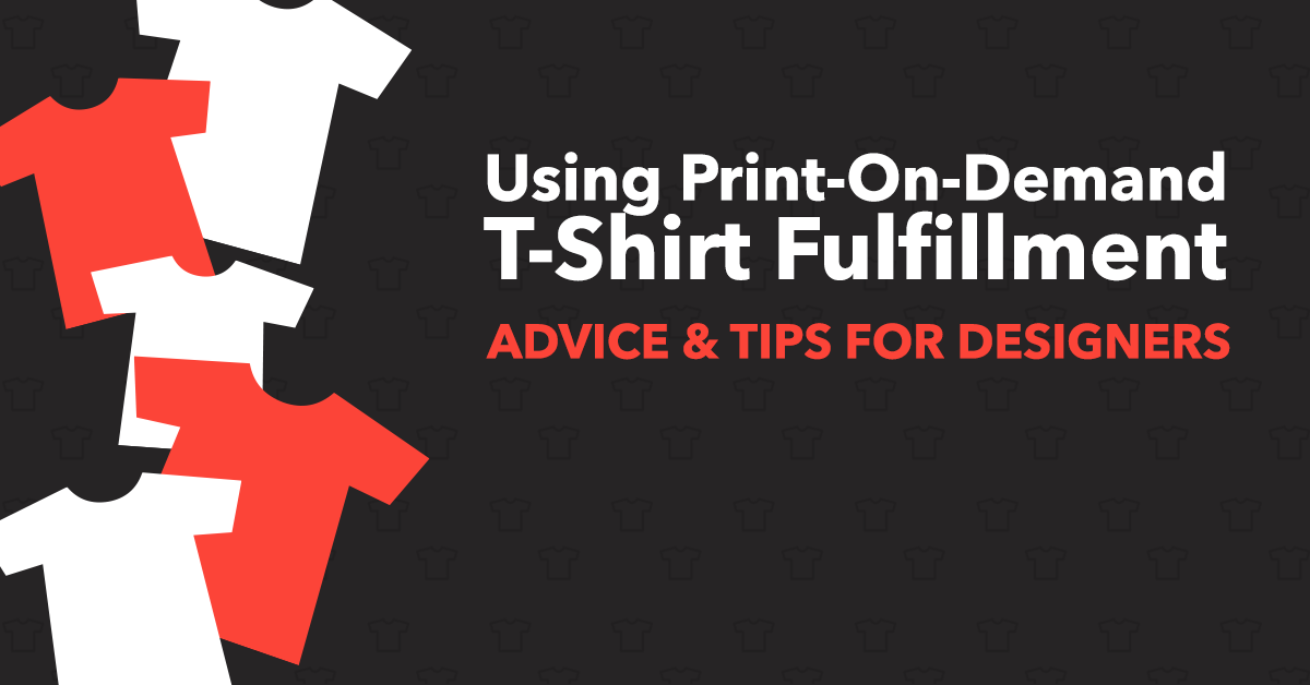 Online t how does demand shirts on work print