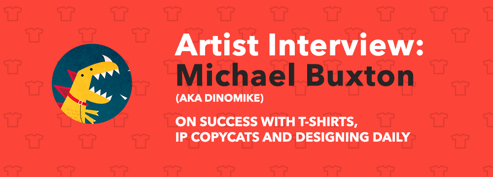 Michael Buxton Illustrator DinoMike Interview