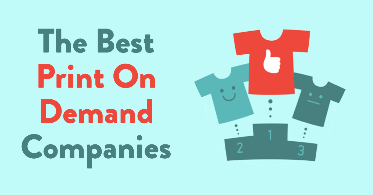 what are print on demand companies