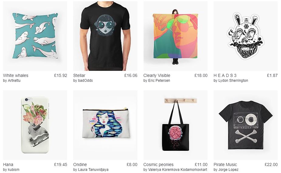 Redbubble Products