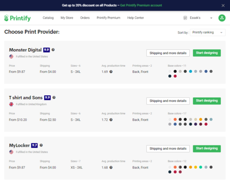 Printify Sample Order How To Place Your First Printify Order