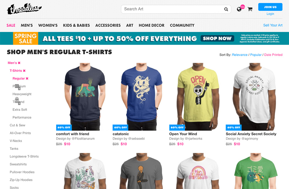 Threadless Review