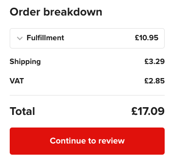 Print on Demand UK Order Breakdown