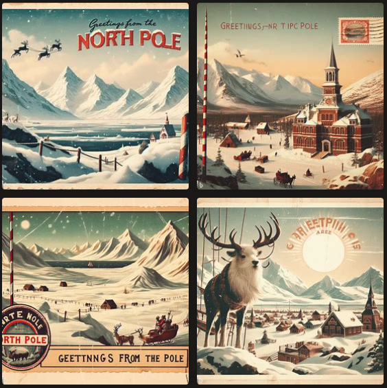 Dalle 3 Prompt: Vintage Postcard Dalle 3 Prompt: Vintage Postcard