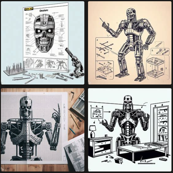 Dalle 3 Prompt: IKEA instructions Dalle 3 Prompt: IKEA instructions